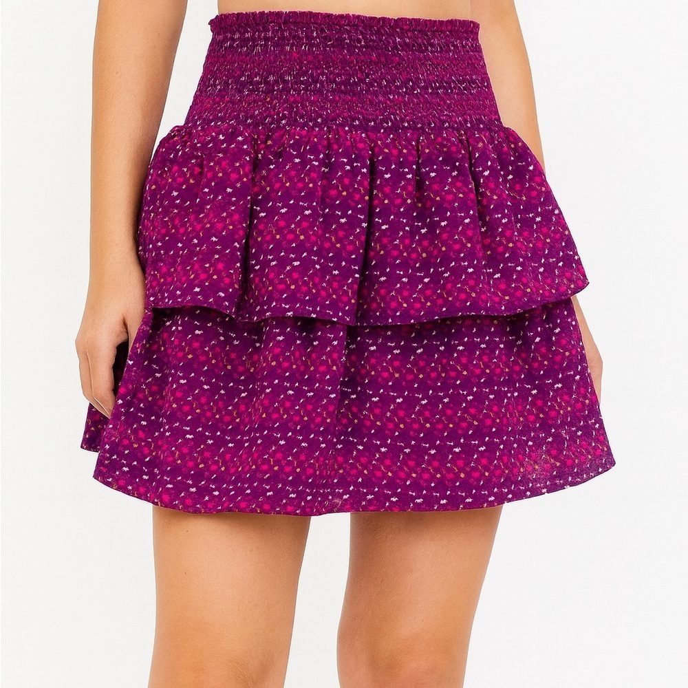 Elegant Purple Women's Skirt